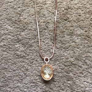 Rose gold necklace!